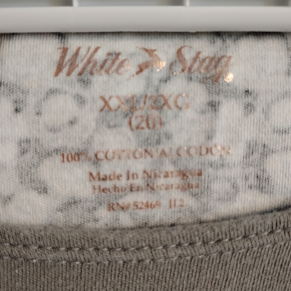 White Stag Women's 3/4 Sleeve Top- XXL20 - Picture 6 of 6